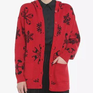 Her Universe Marvel Snowflake Hooded Cardigan - Junior's XS